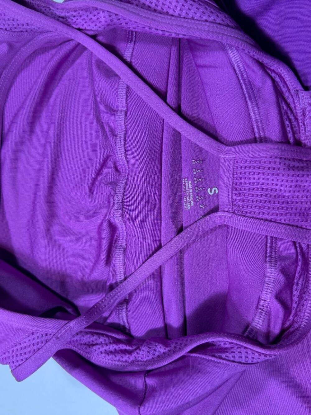 Reebok Speedwick Purple Strappy Athletic Tank Top Women’s Small - Picture 8 of 8